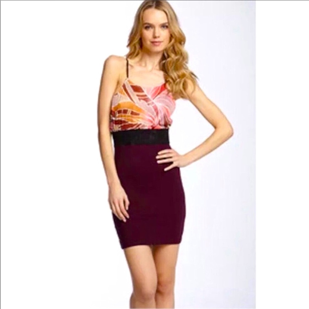 Free People plum mini dress